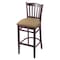 Holland Bar Stool Co 25" Counter Stool, Dark Cherry Finish, Canter Sand Seat 312025DC013 - alternate 1